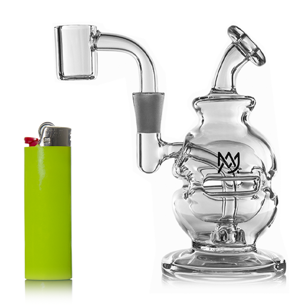 MJ Arsenal Royale Mini Dab Rig by Smoke Drop - view 3 | Buddy Brandz