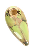 Load image into Gallery viewer, Ancient Creations Ceramics Oval Hand Pipe – Brass Screen – Made in USA by Smoke Drop - view 10 | Buddy Brandz

