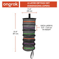 Load image into Gallery viewer, Ongrok Mesh Drying Net by Smoke Drop - view 12 | Buddy Brandz
