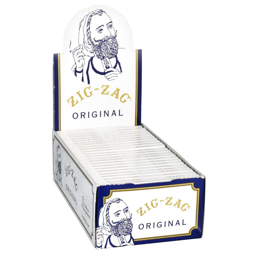 Zig Zag White Single Wide Rolling Papers by Smoke Drop - view 3 | Buddy Brandz