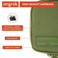 Load image into Gallery viewer, Ongrok Carbon-lined Wallets with Combination Lock V 2.0 | 3" Sizes (Small, Medium, Large) by Smoke Drop - view 24 | Buddy Brandz
