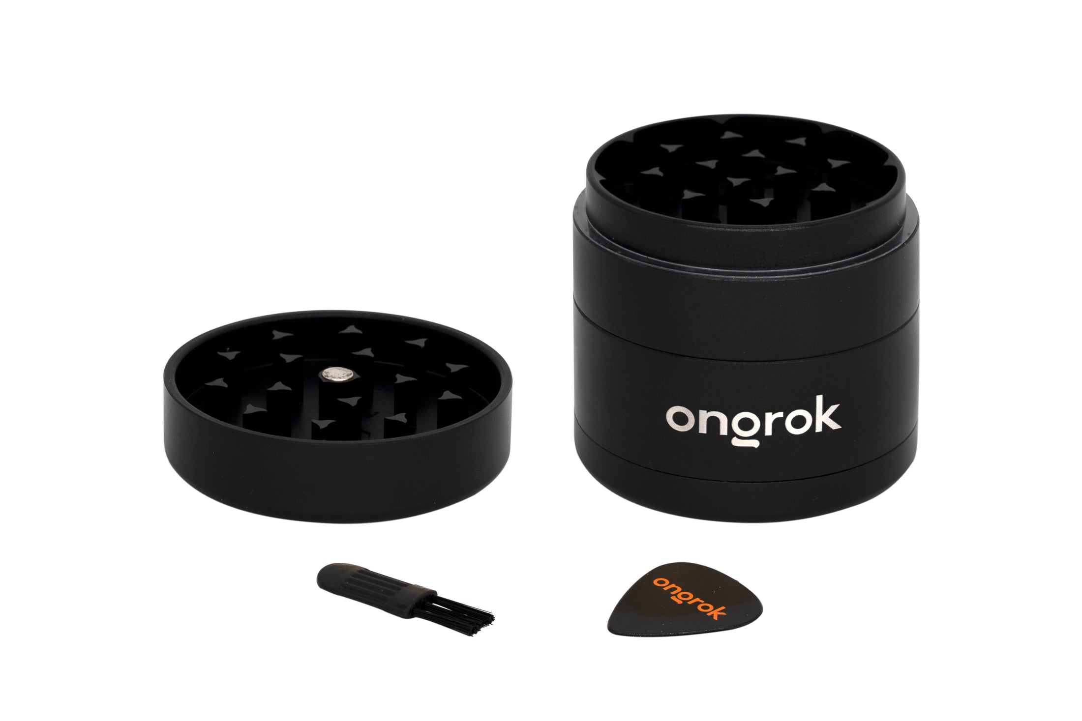 Ongrok Mini 4 Piece EZ Grinder (2.2 inch) by Smoke Drop - view 5 | Buddy Brandz