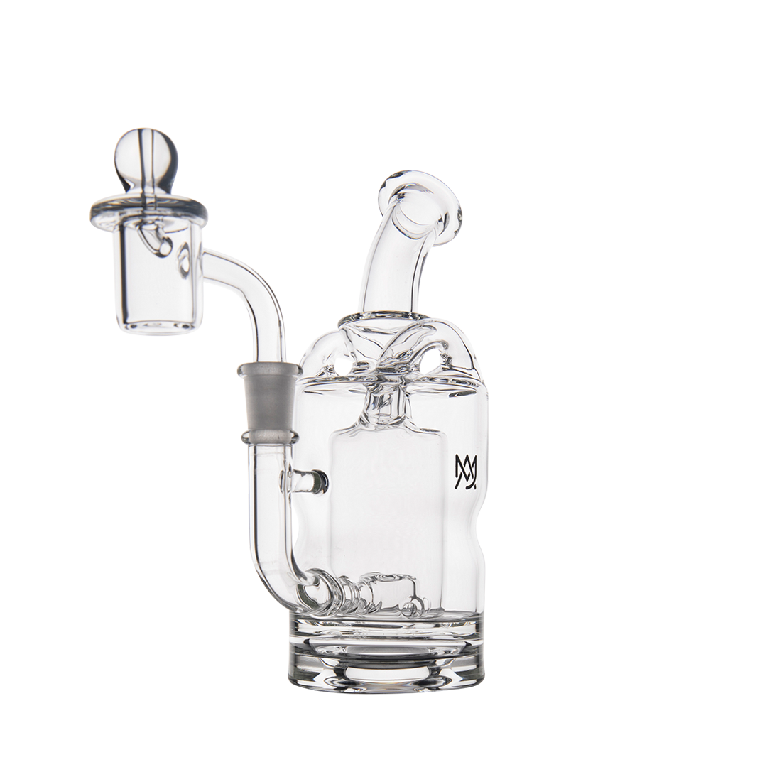 MJ Arsenal Turbine Mini Dab Rig by Smoke Drop - view 18 | Buddy Brandz