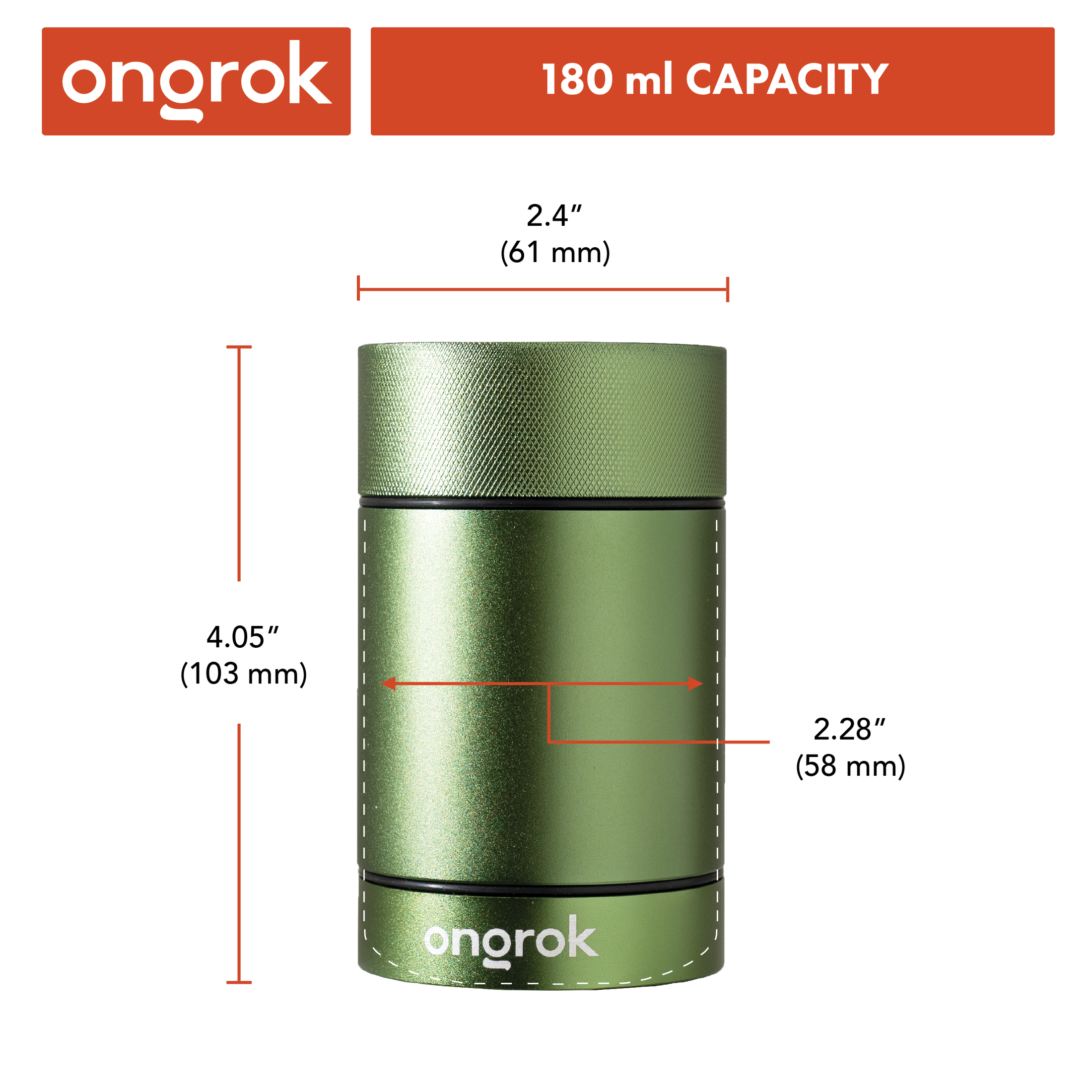 Ongrok Aluminum Metal Storage Jar by Smoke Drop - view 21 | Buddy Brandz