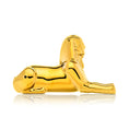 Load image into Gallery viewer, Hemper Egypt Sphinx Glass Hand Pipe by Smoke Drop - view 4 | Buddy Brandz
