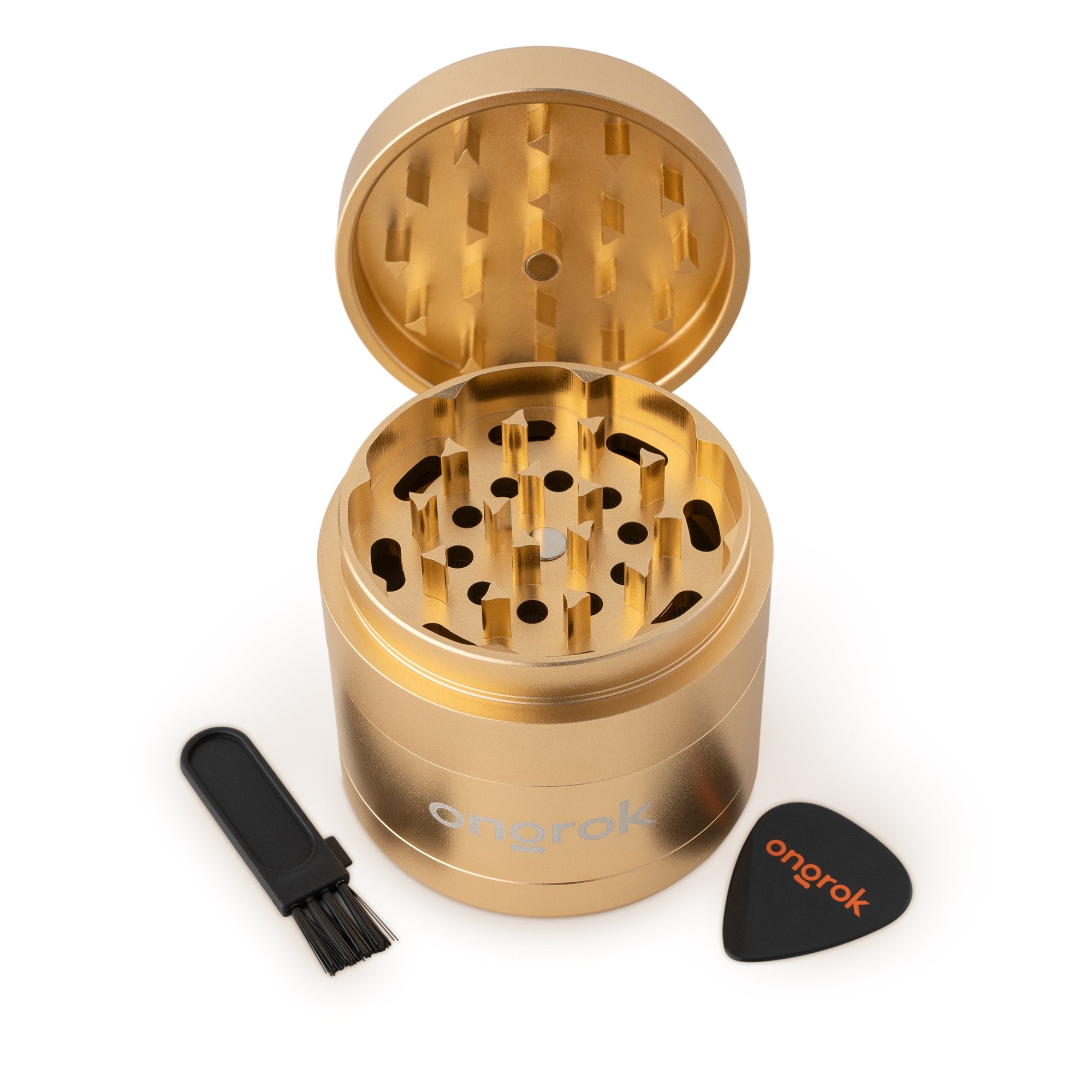 Ongrok Premium 4 Piece EZ Grinder by Smoke Drop - view 9 | Buddy Brandz