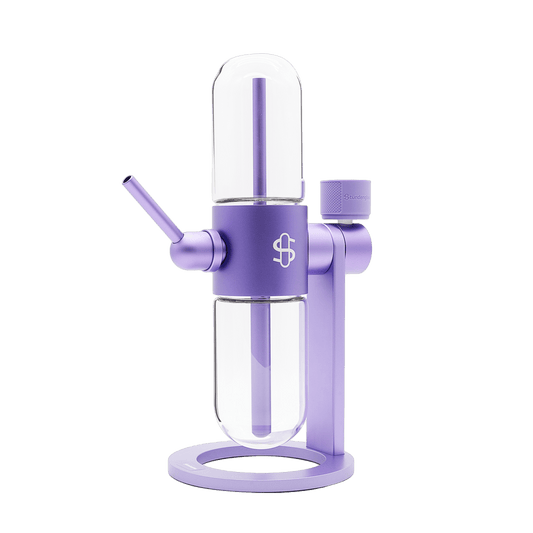 Stündenglass Gravity Infuser - Violet Purple | 360° Gravity Hookah | Buddy Brandz