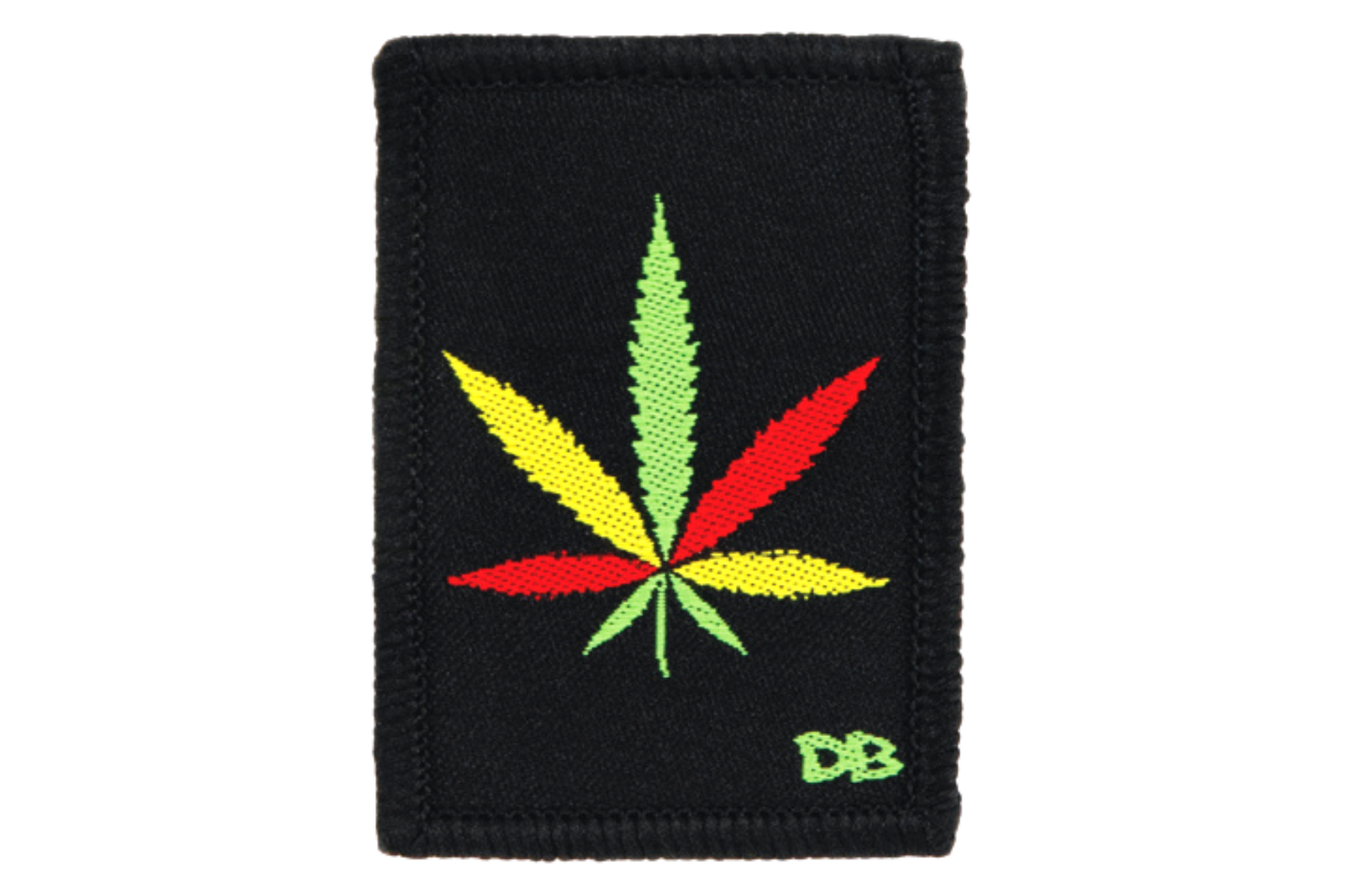 Rasta MJ Leaf Patch by Smoke Drop | Buddy Brandz