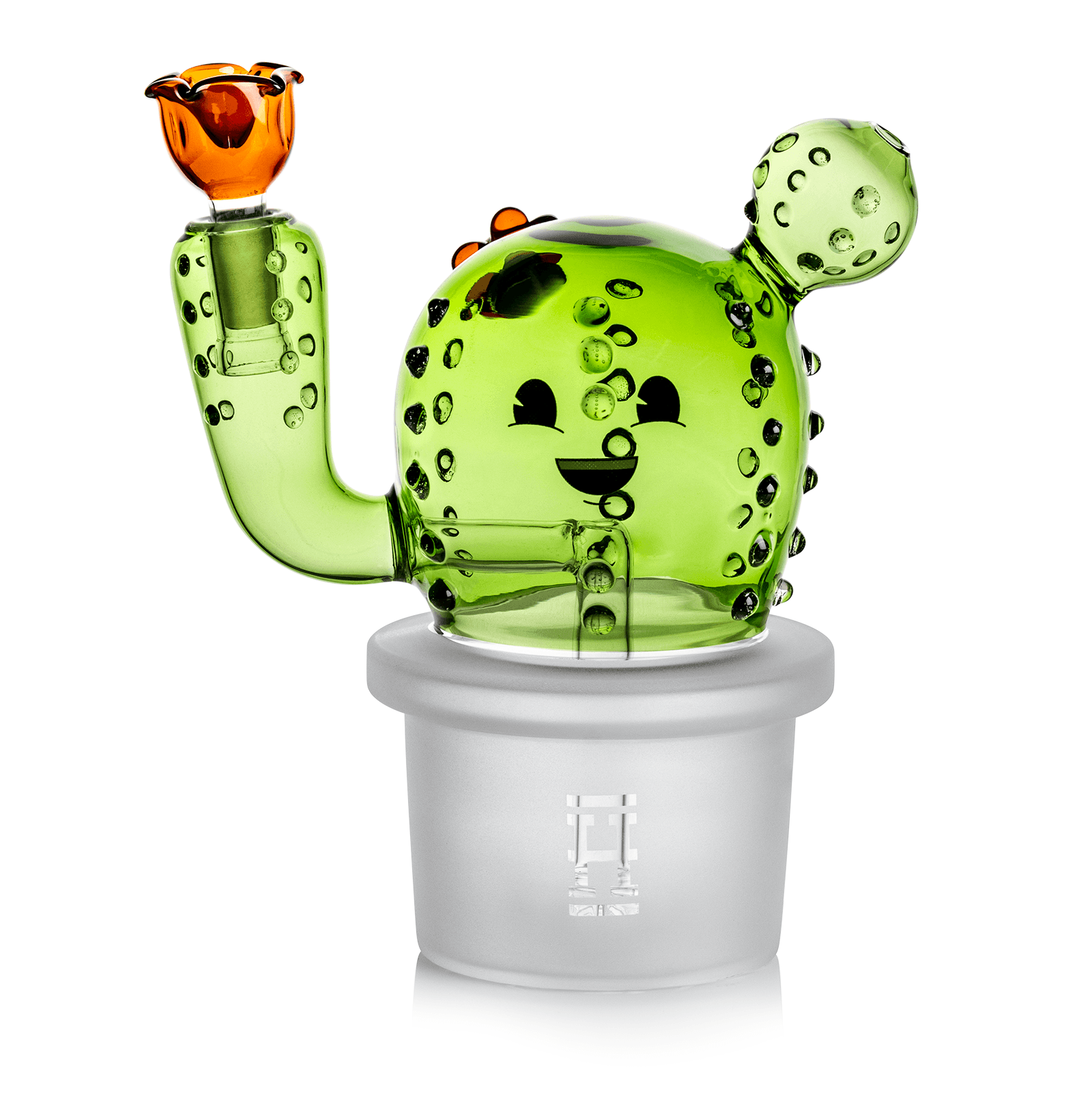HEMPER - Happy Cactus XL Bong 8" by Smoke Drop | Buddy Brandz