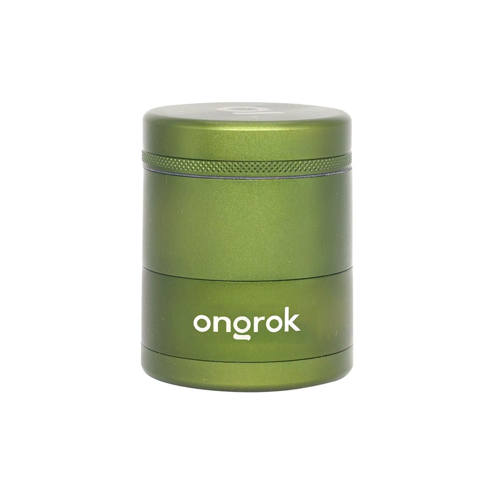 ONGROK Flower Petal Toothless Aluminum Storage Grinder | 5pc by Smoke Drop - view 14 | Buddy Brandz