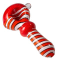 Load image into Gallery viewer, Candy Stripe Spoon with Ring Neck (Various Colors) by Smoke Drop - view 5 | Buddy Brandz
