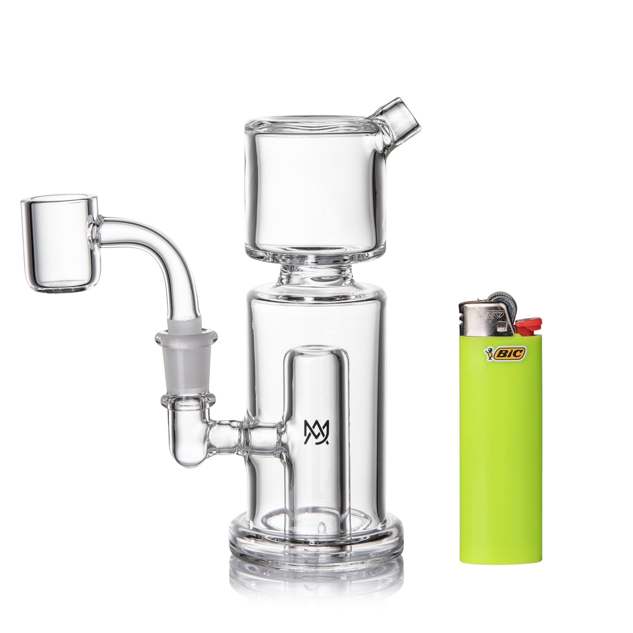 MJ Arsenal Column Mini Dab Rig by Smoke Drop - view 3 | Buddy Brandz