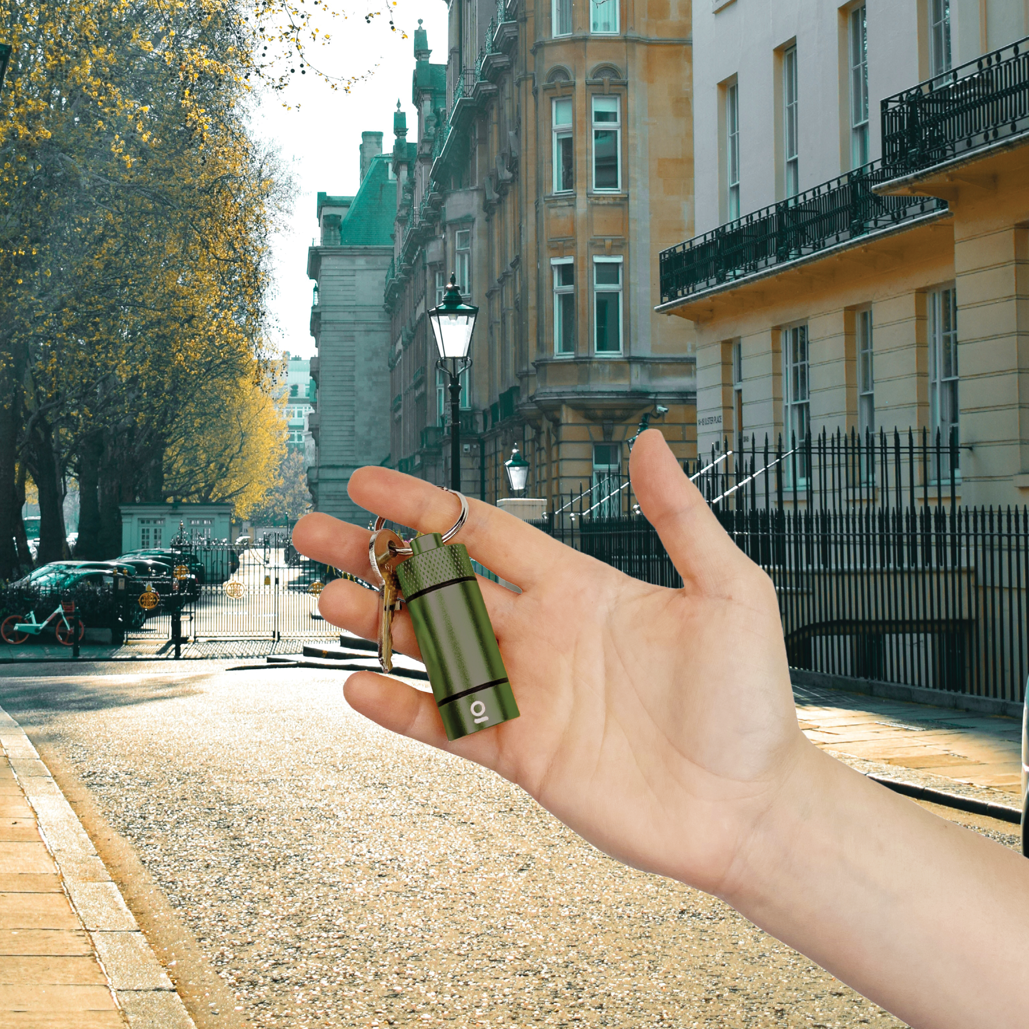 Ongrok Small Storage Keychain by Smoke Drop - view 28 | Buddy Brandz