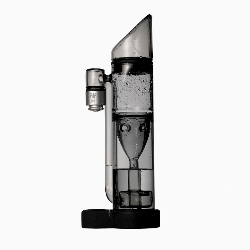 Ryan Fitt Pillar Pivot Bubbler by Smoke Drop - view 2 | Buddy Brandz