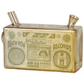 Cargar la imagen en la vista de la galería, Death Row Records Boom Box Glass Blunt Bubbler | 5" by Smoke Drop - view 2 | Buddy Brandz

