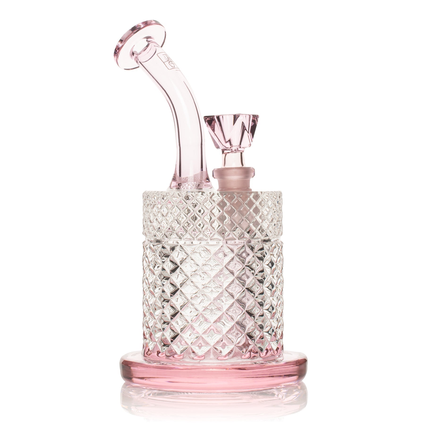 Twenties Collection Water Pipe | Pink by Smoke Drop | Buddy Brandz
