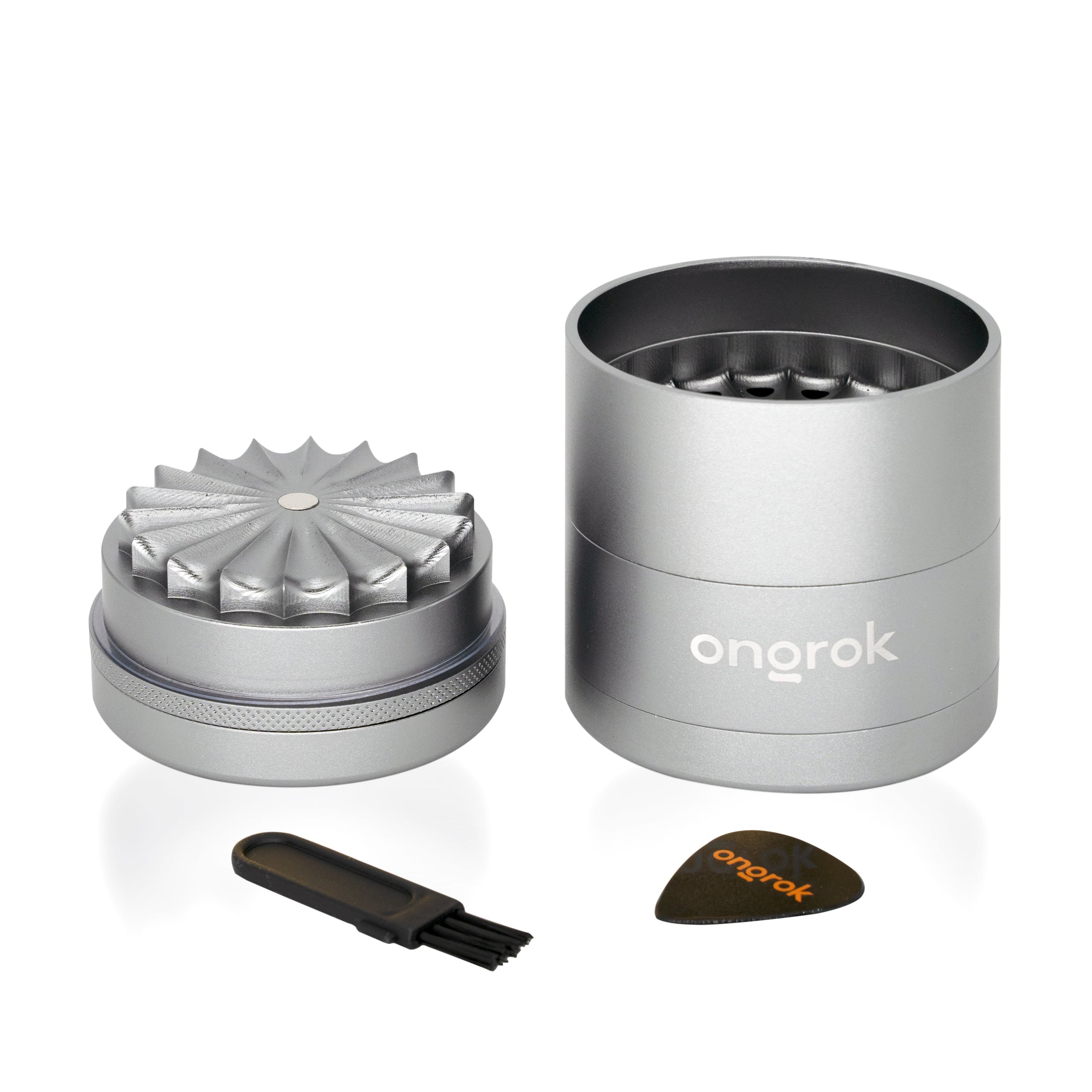 Ongrok 5 Pc Flower Tooth Storage Grinder by Smoke Drop - view 5 | Buddy Brandz