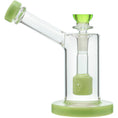 Load image into Gallery viewer, Calibear Seed of Life Percolator Glass Upright Bubbler by Smoke Drop - view 9 | Buddy Brandz
