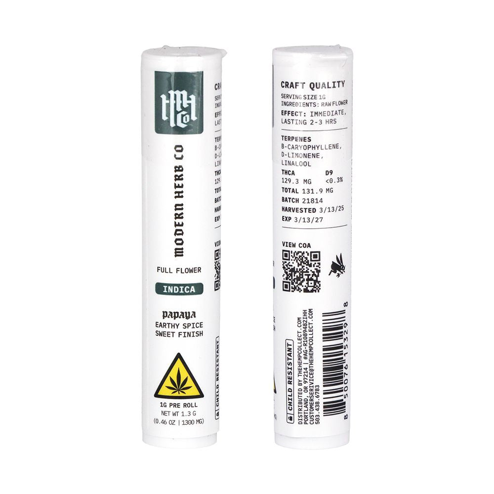 Modern Herb Co THCA Pre-Roll | 1g | 24ct Display by Smoke Drop - view 7 | Buddy Brandz