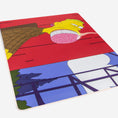Load image into Gallery viewer, Simpsons Silicone Mat Dab Smoking
