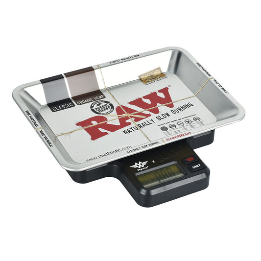 RAW X My Weigh Tray Scale - 1000g / Variable Precision by Smoke Drop | Buddy Brandz | Buddy Brandz