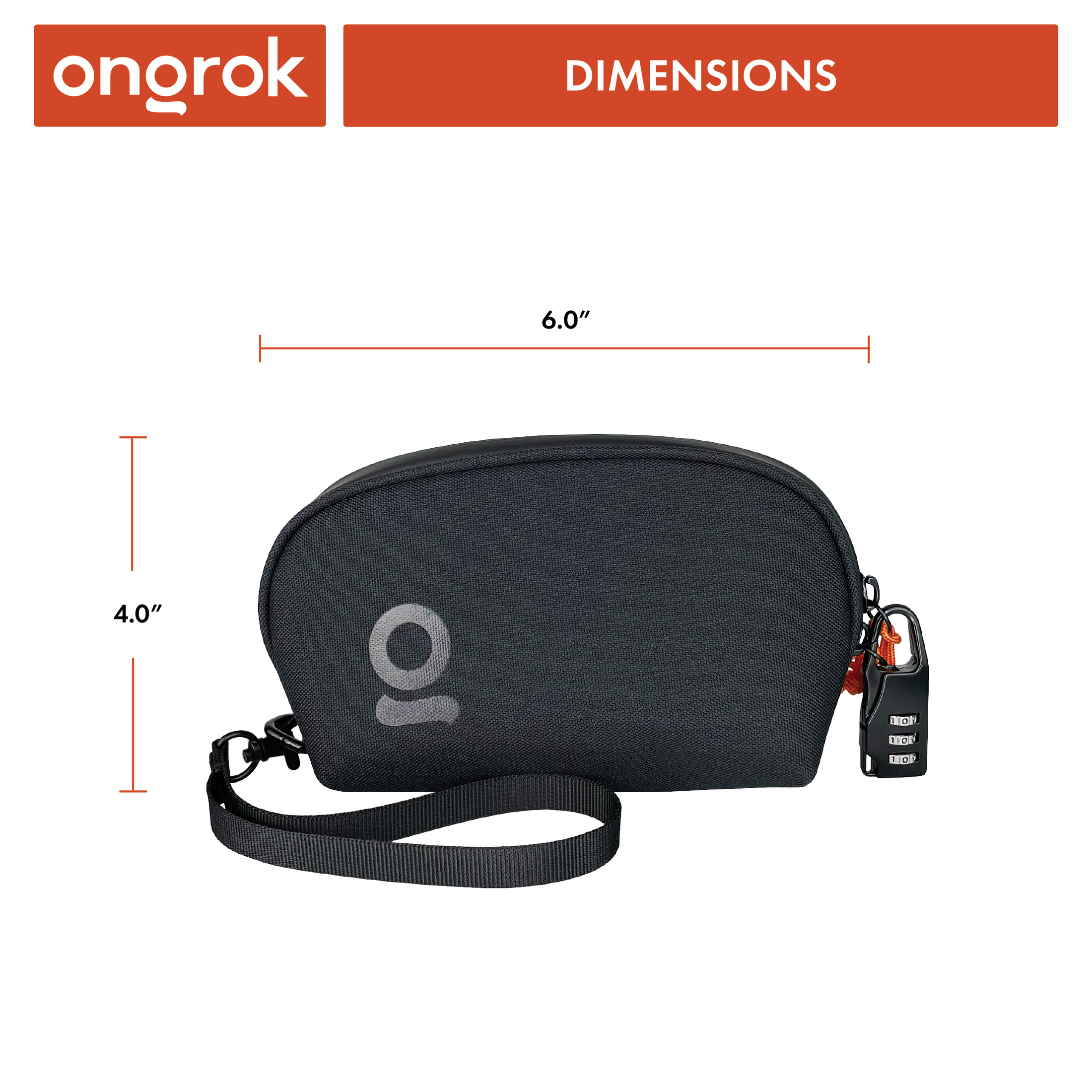 Ongrok Carbon-lined Wrist Bag by Smoke Drop - view 5 | Buddy Brandz