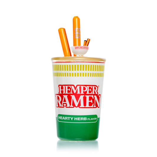 Ramen Cup XL Bong 8.6" by Smoke Drop - view 2 | Buddy Brandz - alternate view | Buddy Brandz