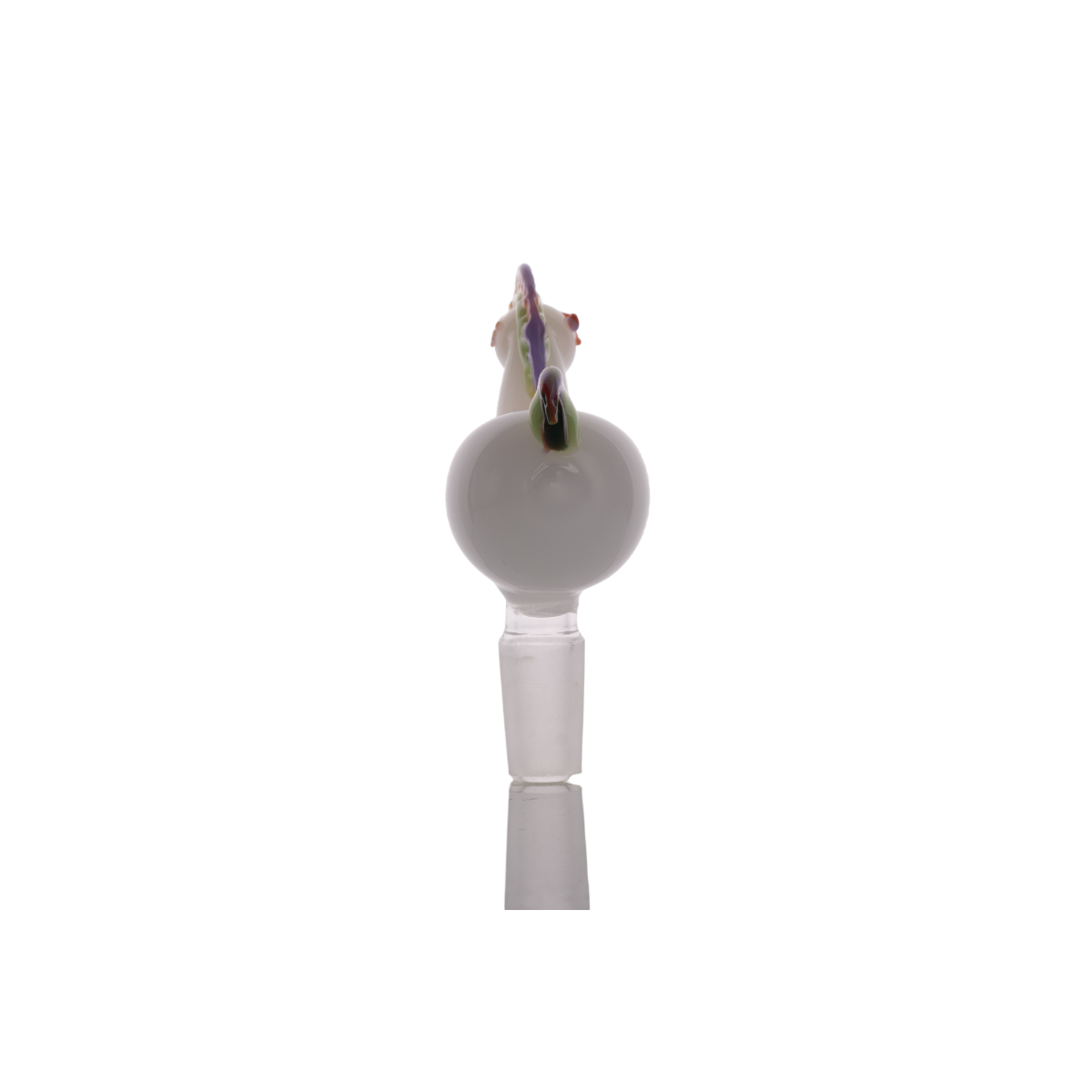 Heady Unicorn Bowl 14mm Male Joint by Smoke Drop - view 10 | Buddy Brandz