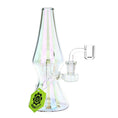 Load image into Gallery viewer, SeshGear Lava Lamp Electroplated Ombre Glass Dab Rig - 8" / 14mm F by Smoke Drop | Buddy Brandz
