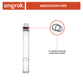 Load image into Gallery viewer, Ongrok Meditation Pipe by Smoke Drop - view 3 | Buddy Brandz
