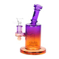 Load image into Gallery viewer, SeshGear Ombre Glass Water Pipe | 7.5" | 14mm F by Smoke Drop - view 6 | Buddy Brandz
