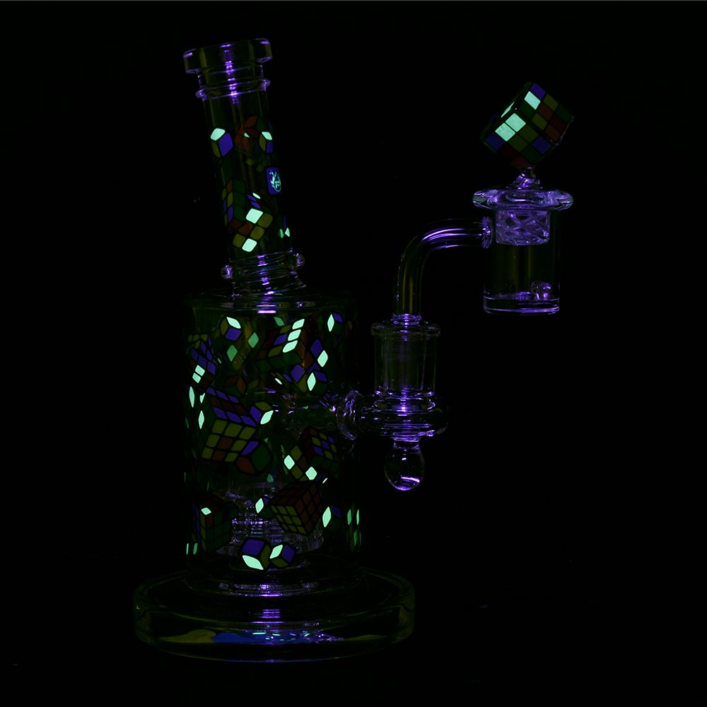 Pulsar Greatest Hits Series Glow Dab Rig Kit / 8" by Smoke Drop - view 16 | Buddy Brandz