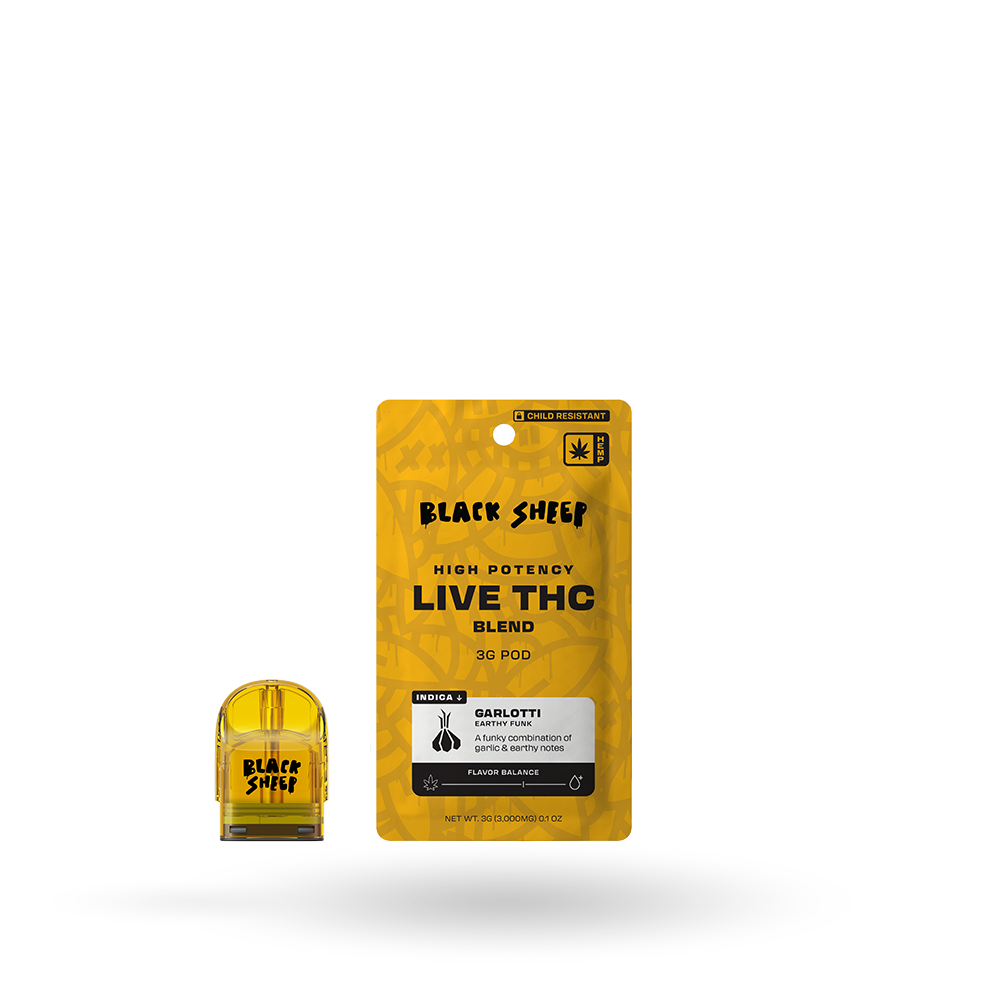 Live THCa Blend Pod Refill: Garlotti 3g