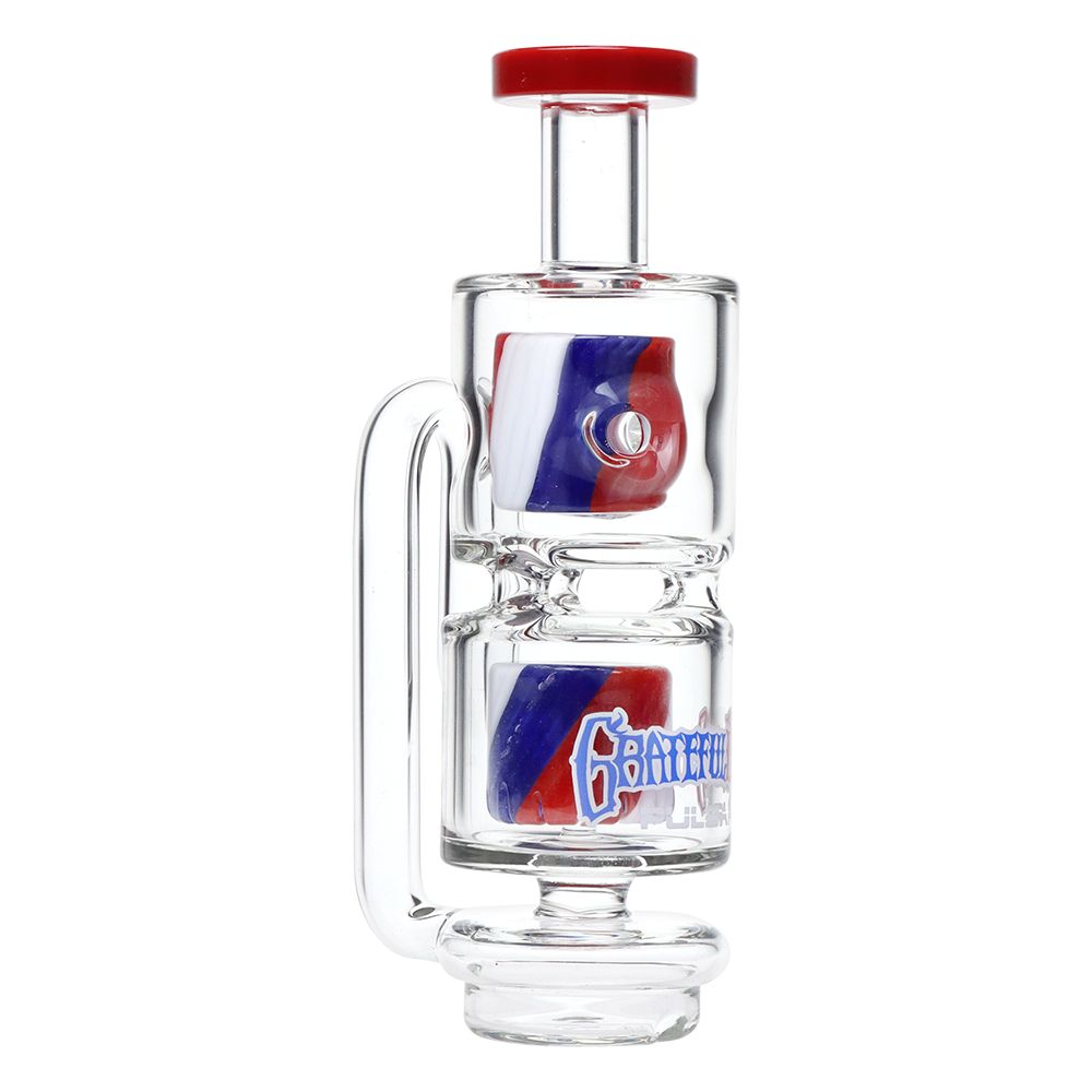 Grateful Dead Stealied Out Attachment for Puffco Peak - 6.75" by Smoke Drop - view 4 | Buddy Brandz