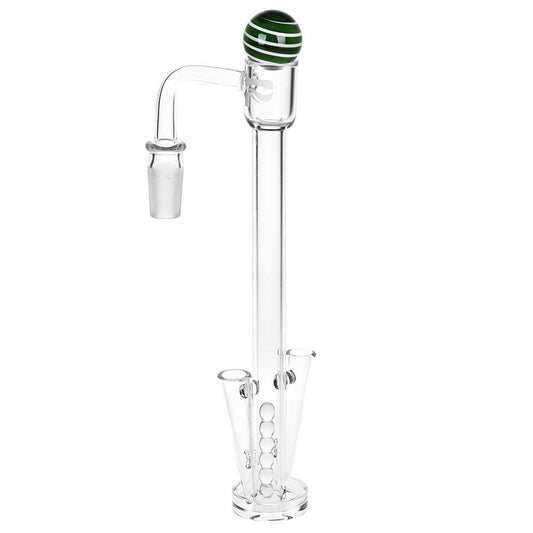 Pulsar XXL Terp Slerp Quartz Banger Set w/ Side Funnels - 7" / 14mm M by Smoke Drop | Buddy Brandz | Buddy Brandz