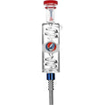 Load image into Gallery viewer, Grateful Dead x Pulsar Steal Your Face Glycerin Glass Dab Straw - 8.5" by Smoke Drop - view 2 | Buddy Brandz
