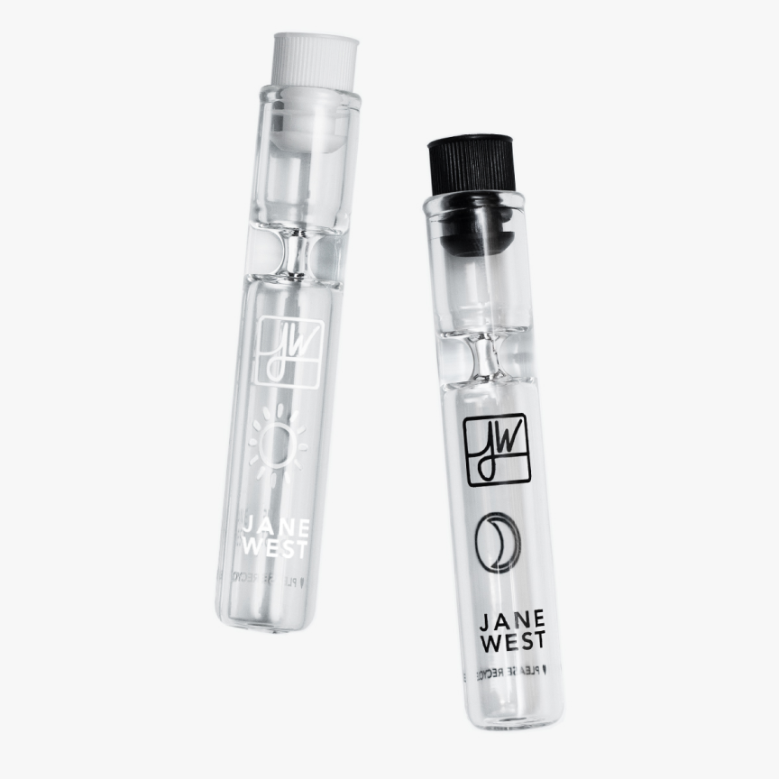 Jane West Day & Night Travel Pipe Set by Smoke Drop | Buddy Brandz