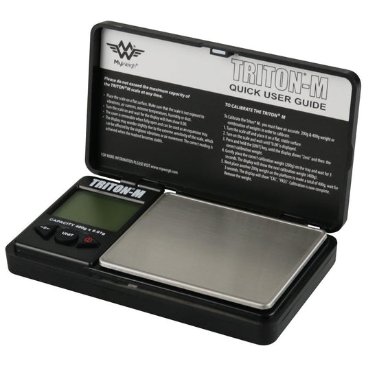 My Weigh Triton M Digital Scale | 400g x 0.01g by Smoke Drop | Buddy Brandz | Buddy Brandz