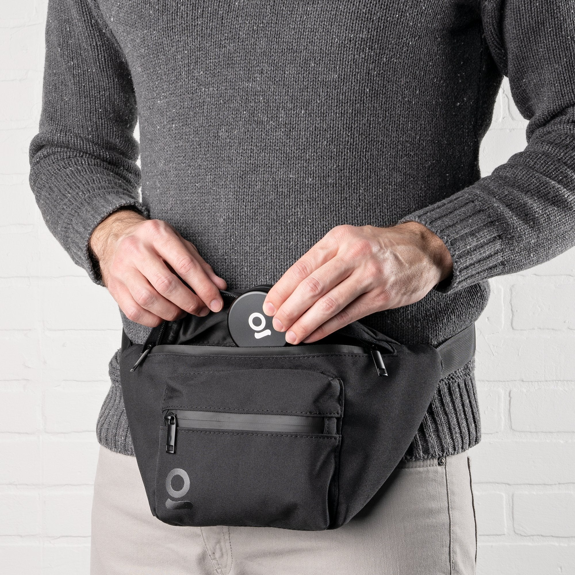 Ongrok Carbon-lined Fanny Pack / Travel Pouch by Smoke Drop - view 5 | Buddy Brandz