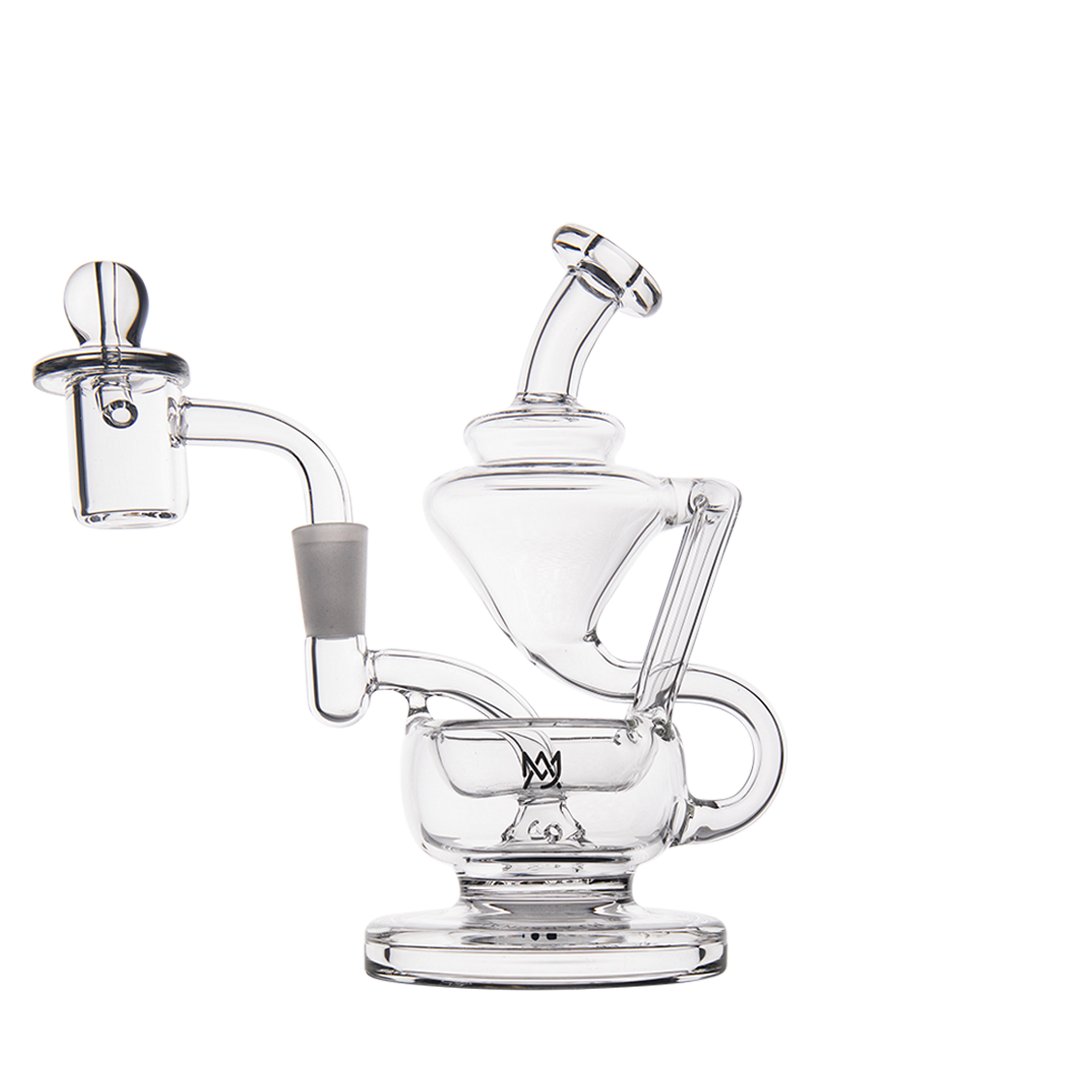 MJ Arsenal Claude Mini Dab Rig by Smoke Drop - view 8 | Buddy Brandz