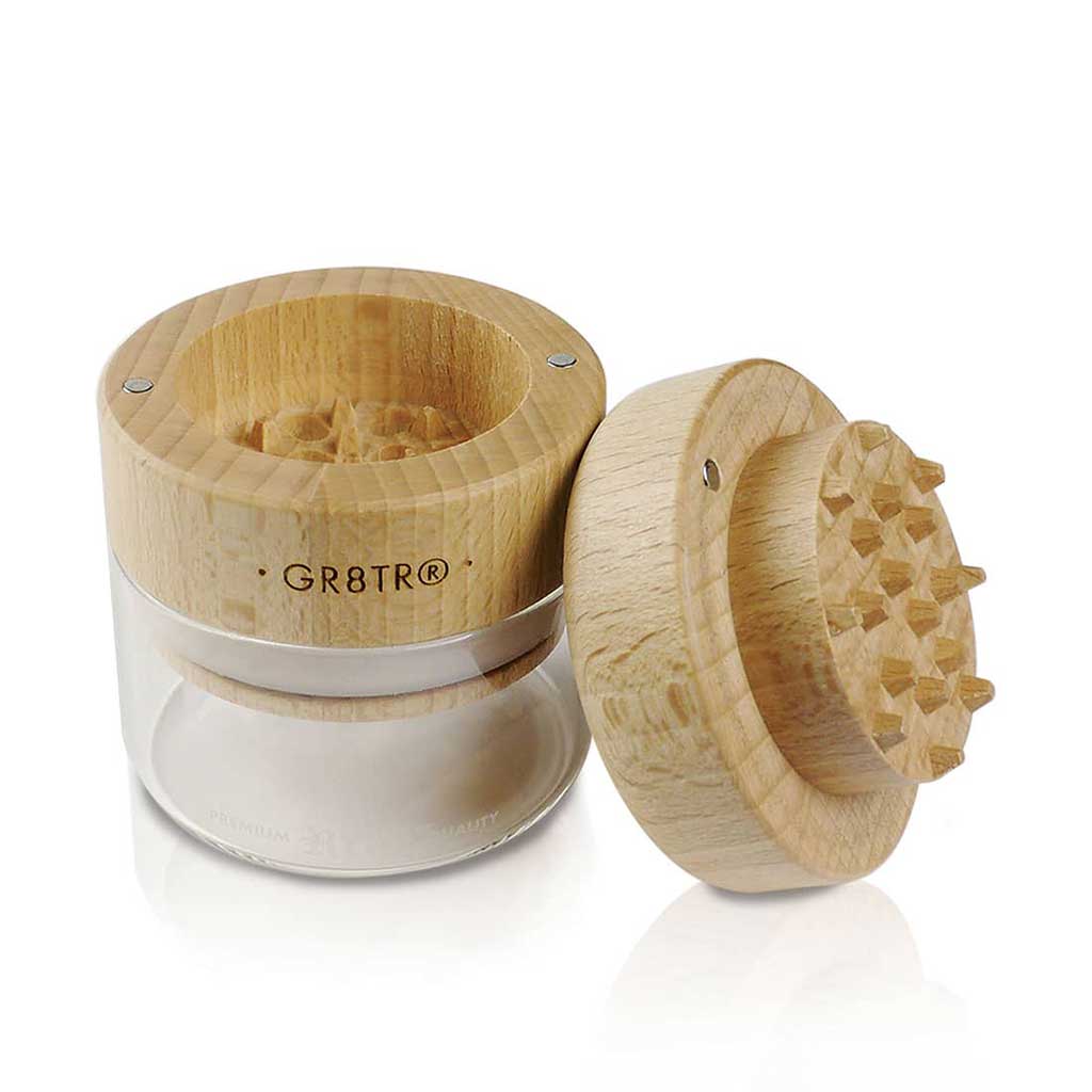 WOOD GR8TR WITH JAR BODY by Smoke Drop - view 16 | Buddy Brandz