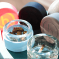 Load image into Gallery viewer, Smoke Honest Travel Glass Ashtray by Smoke Drop - view 5 | Buddy Brandz
