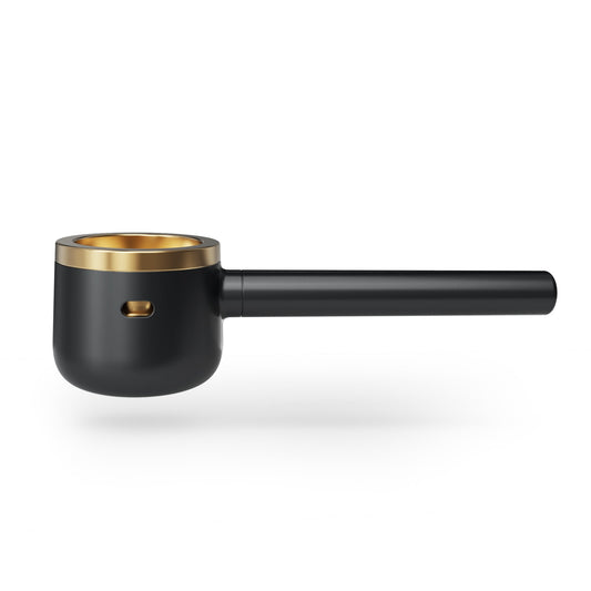 Vessel Helix Pipe [Black] by Smoke Drop | Buddy Brandz | Buddy Brandz