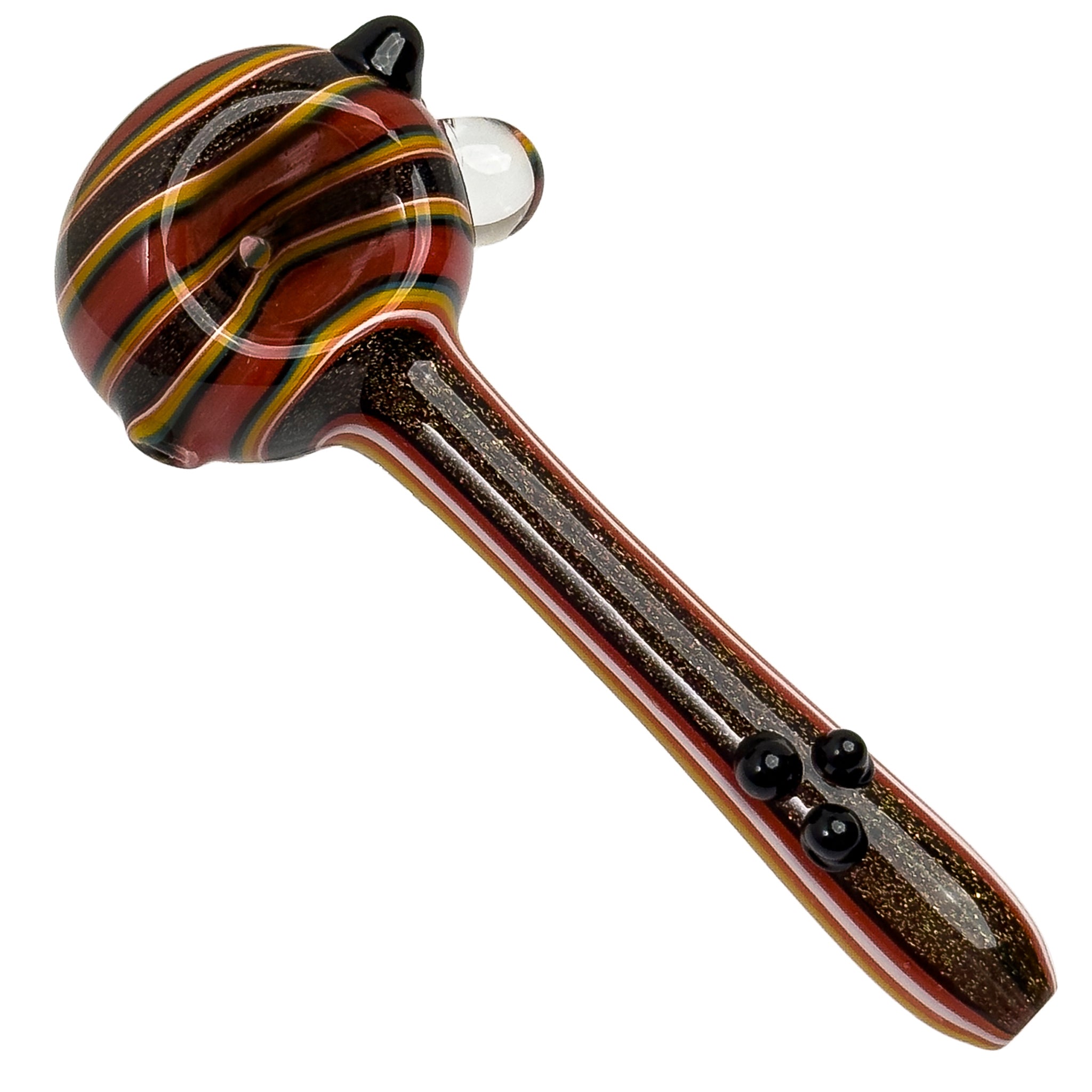 Dichro Thin-Stem Spoons (Various Colors) by Smoke Drop - view 4 | Buddy Brandz