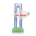 Load image into Gallery viewer, Las Vegas Sign Glass Bong by Smoke Drop - view 5 | Buddy Brandz
