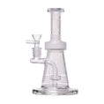 Load image into Gallery viewer, Human Grade Aztec (Sandblasted) Glass Water Pipe by Smoke Drop - view 7 | Buddy Brandz
