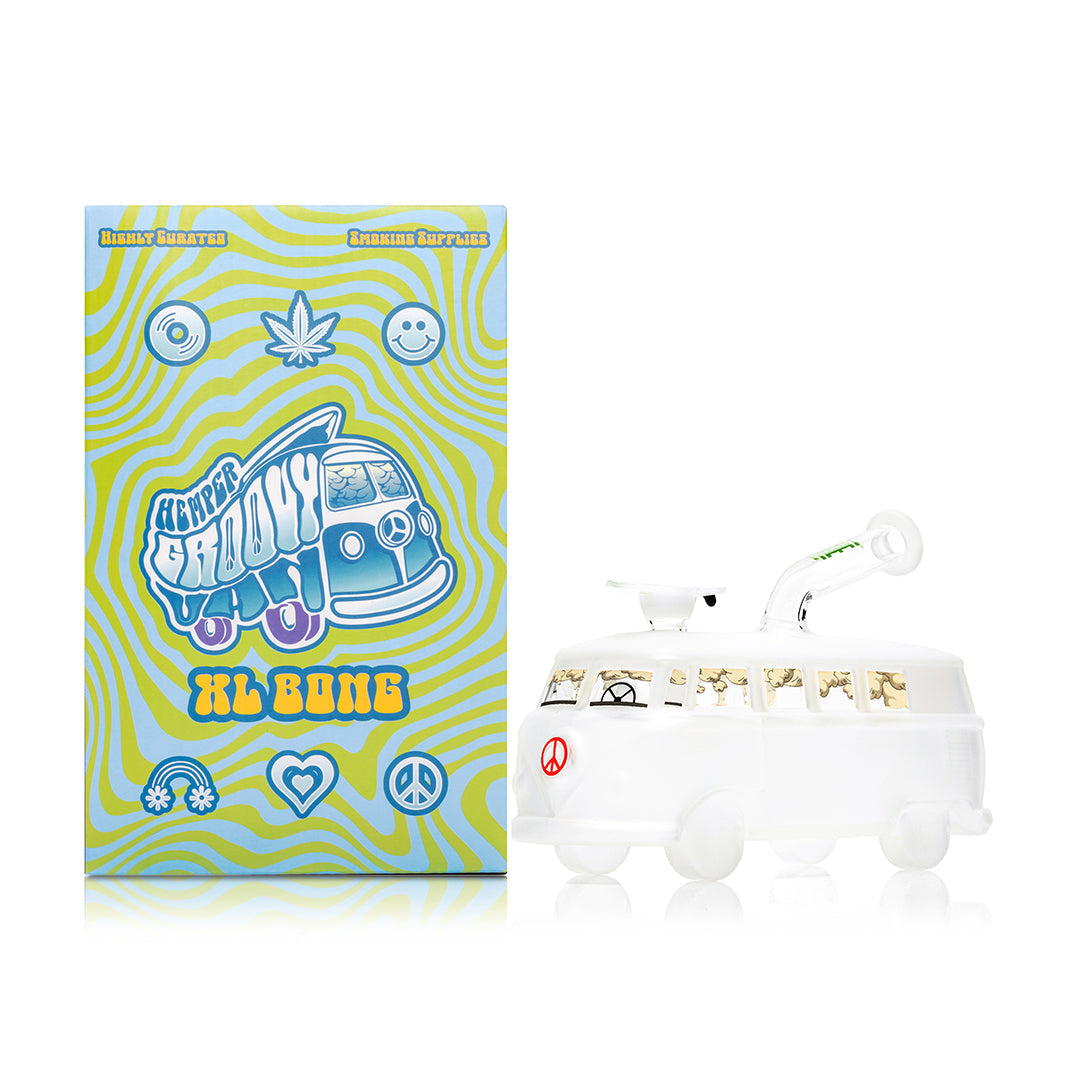 Groovy Van XL Bong 8" by Smoke Drop | Buddy Brandz