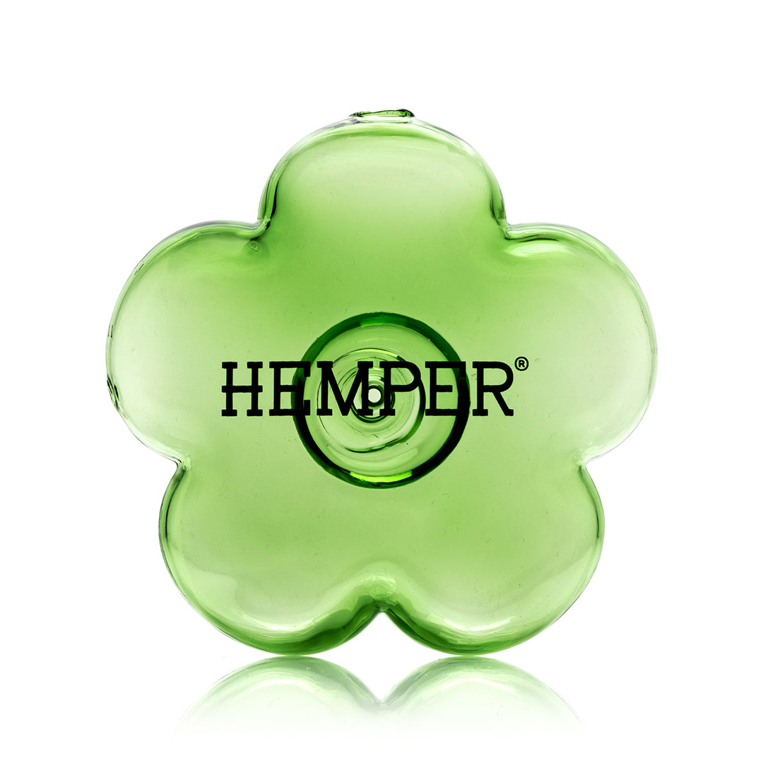 Groovy Flower Hand Pipe by Smoke Drop - view 5 | Buddy Brandz