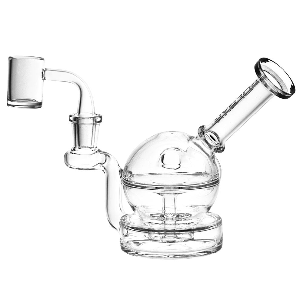 Pulsar Clear Ball Recycler Dab Rig - 5.25" / 14mm F by Smoke Drop - view 2 | Buddy Brandz