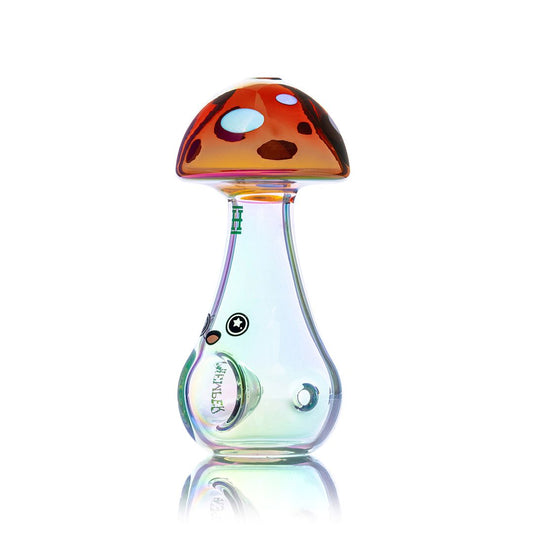 HEMPER- Trippy Shroom Pipe by Smoke Drop - view 2 | Buddy Brandz - alternate view | Buddy Brandz